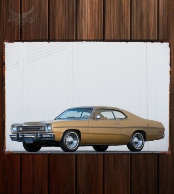 Металлическая табличка Plymouth Gold Duster